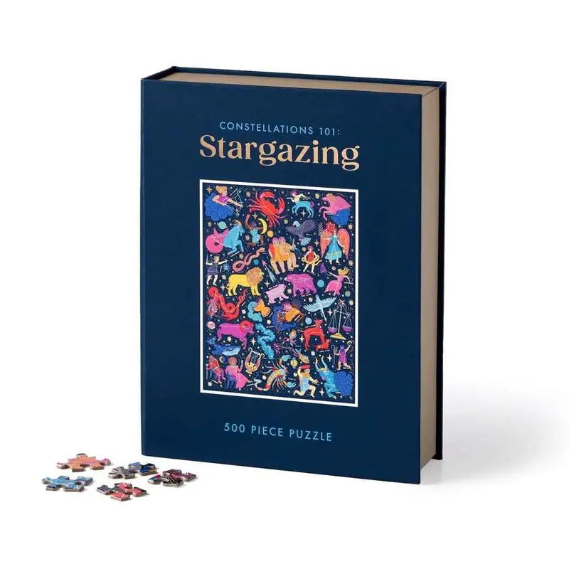 Galison Constellations 101 Stargazing Book 500Pc Jigsaw Puzzle 1