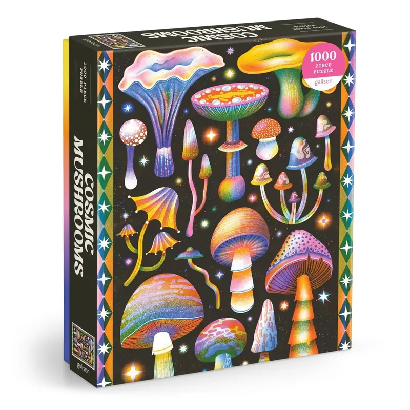 Galison Cosmic Mushrooms 1000Pc Jigsaw Puzzle 1