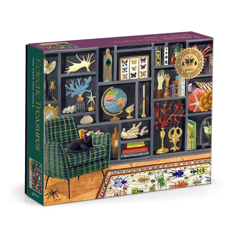 Galison Eclectric Treasures 1000Pc Jigsaw Puzzle 1
