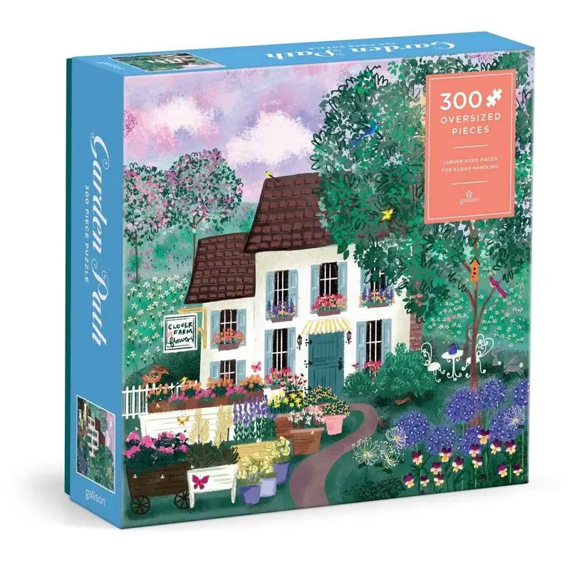 Galison Joy Laforme Garden Path 300Pc Jigsaw Puzzle 1