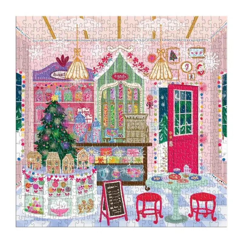 Galison Joy Laforme Gingerbread Cottage 500Pc Jigsaw Puzzle 2
