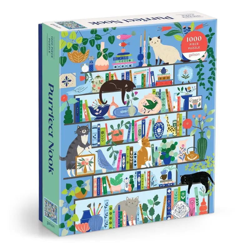 Galison Purrfect Nook 1000Pc Jigsaw Puzzle 1