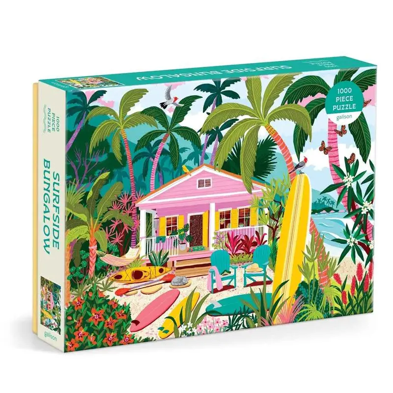 Galison Surfside Bungalow 1000Pc Jigsaw Puzzle 1