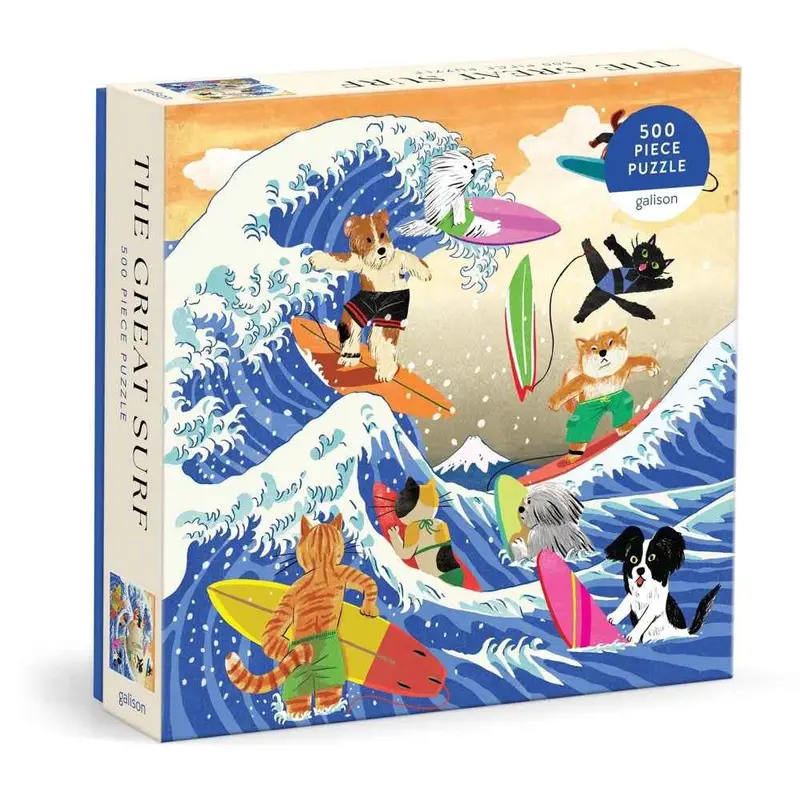 Galison The Great Surf 500Pc Jigsaw Puzzle 1