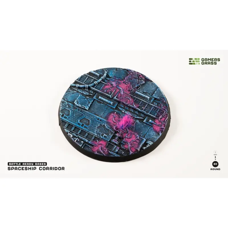 Gamers Grass Ggb-Air80 Alien Infestation Bases Round 80Mm 1Pc 1