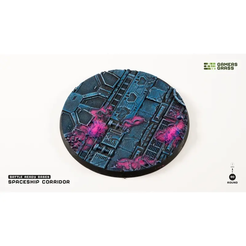 Gamers Grass Ggb-Air90 Alien Infestation Bases Round 90Mm 1Pc 1
