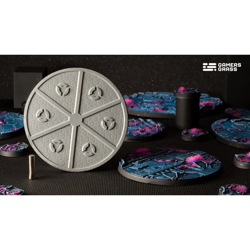 Gamers Grass Ggb-Air90 Alien Infestation Bases Round 90Mm 1Pc 2
