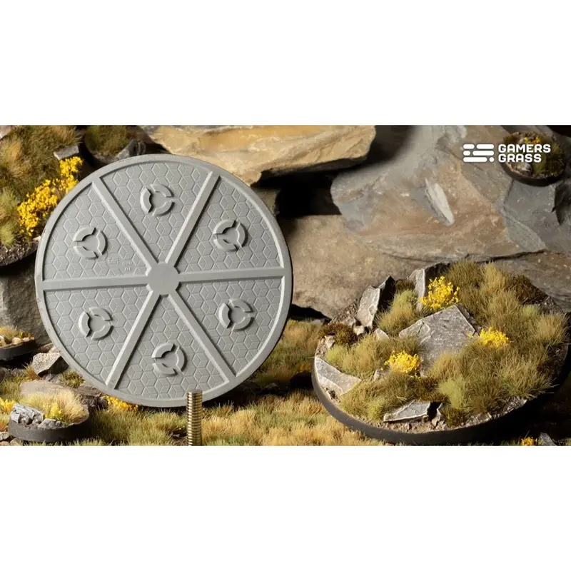Gamers Grass Ggb-Hlr90 Highland Bases Round 90Mm 1Pc 2