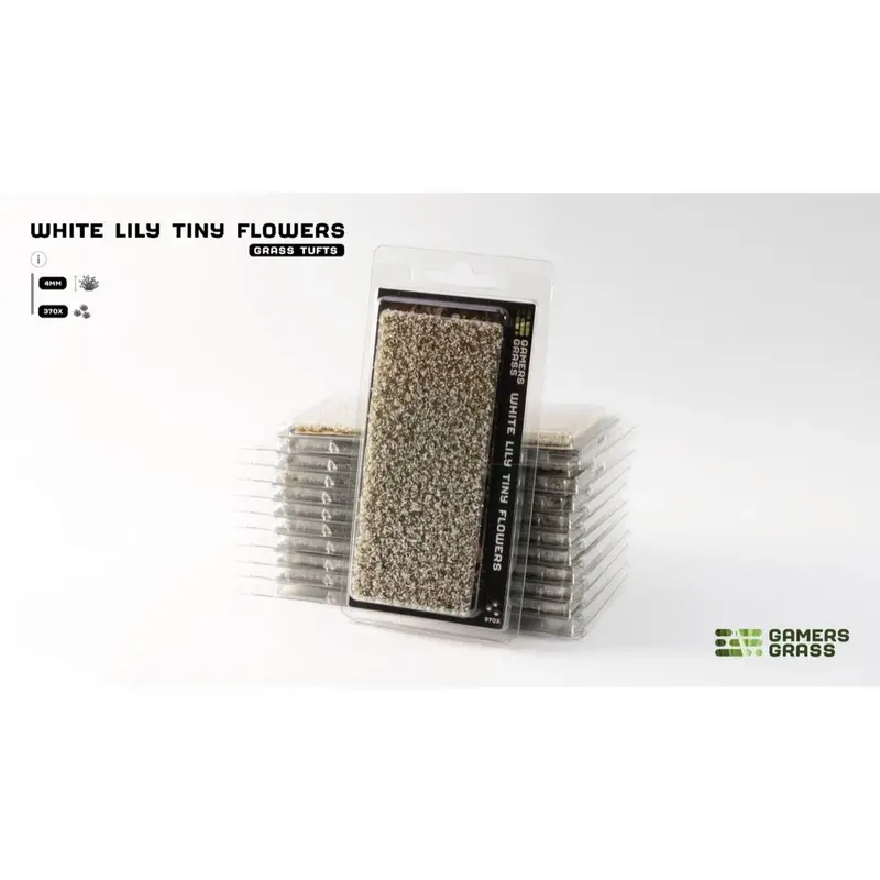 Gamers Grass Ggfs-Wl White Lily Tiny Flowers 2