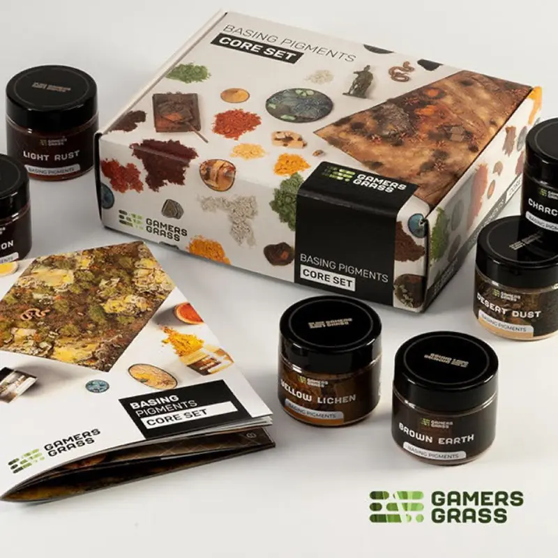 Gamers Grass Ggsb-Bpcs Basing Pigments Core Set 1