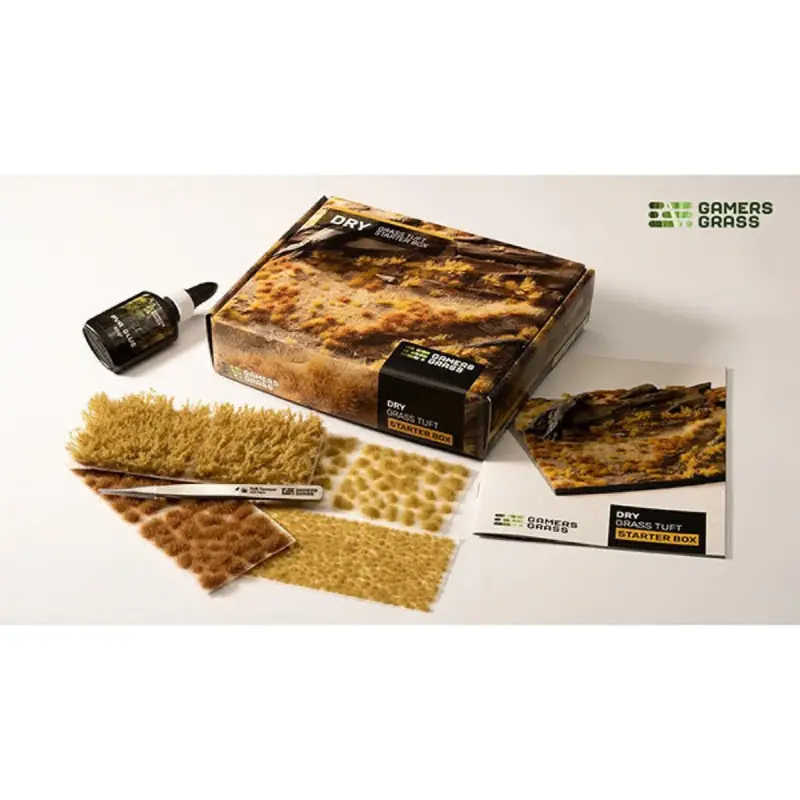 Gamers Grass Ggsb-D Dry Grass Tuft Starter Box 1