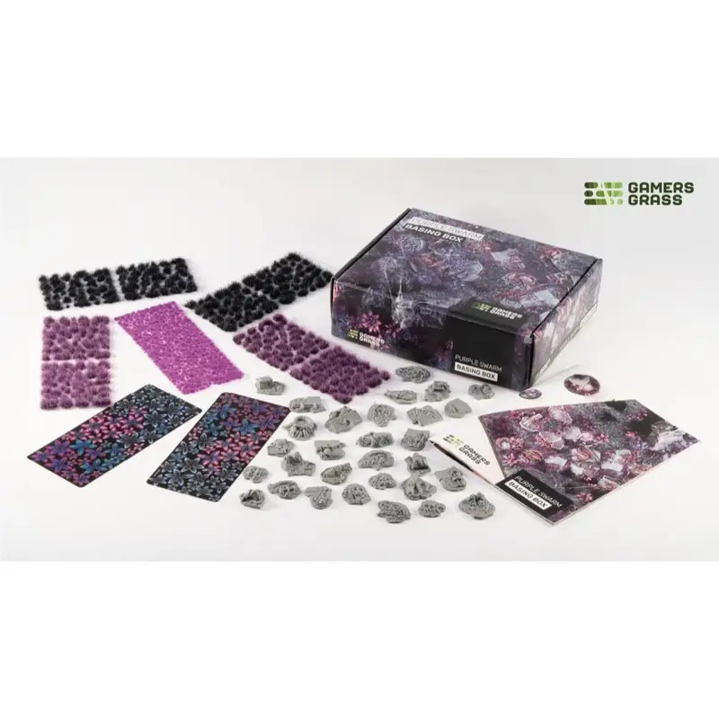 Gamers Grass Ggsb-Psbb Purple Swarm Basing Box 1