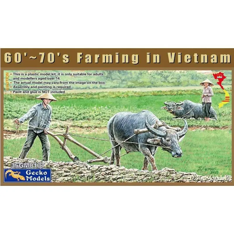 Gecko 35Gm0107 1/35 60'-70'S Farming In Vietnam 1