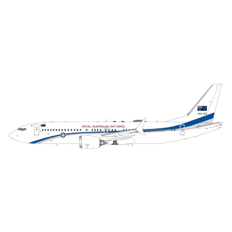 Gemini Jets G2raa1327 1/200 Royal Australian Air Force B737-8 Bbj A62-002 2