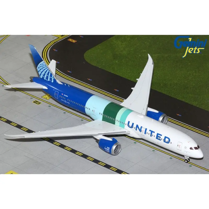 Gemini Jets G2ual1395 1/200 United Airlines B787-9 N24988 The Future Is Saf 1