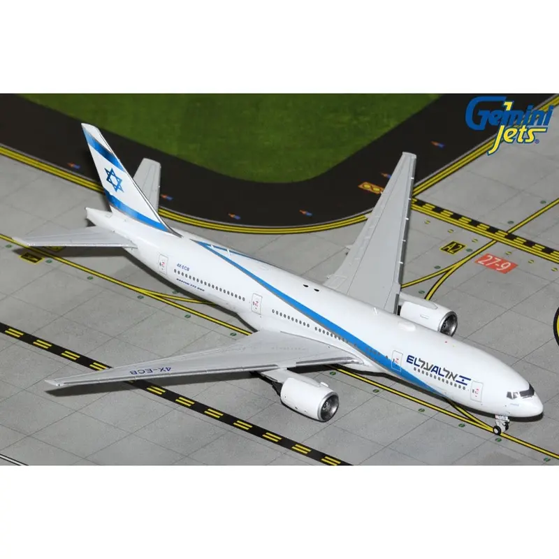 Gemini Jets Gjely2300 1/400 El Al Israel Airlines B777-200Er 4X-Ecb 1