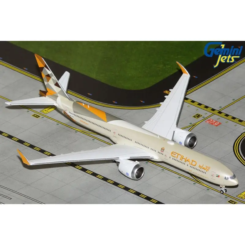 Gemini Jets Gjetd2277 1/400 Etihad Airways B777-9 A6-Faa 1