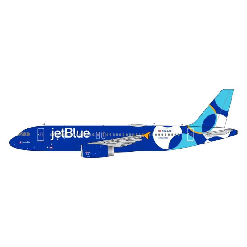 Gemini Jets Gjjbu2289 1/400 Jetblue Airways A320-200 N547jb Forever Blue 2