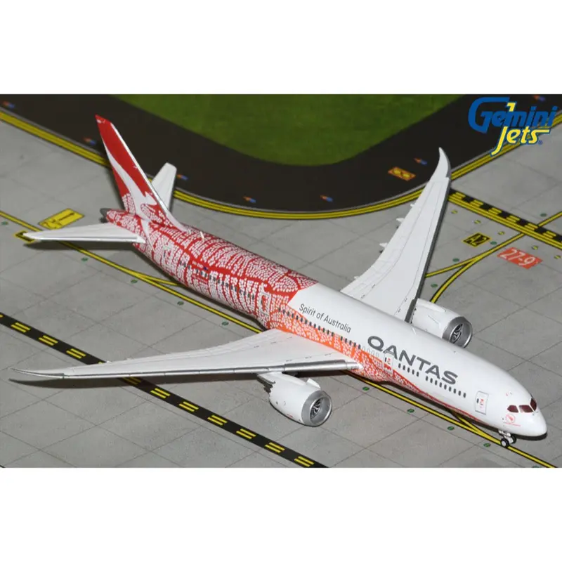 Gemini Jets Gjqfa2385 1/400 Qantas Airways B787-9 Vh-Znd "Yam Dreaming" Livery 1