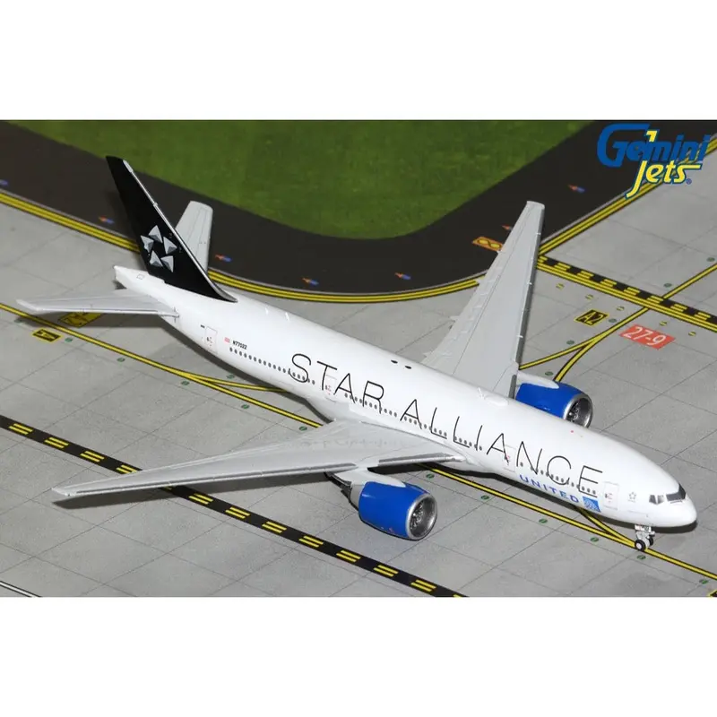 Gemini Jets Gjual2314 1/400 United Airlines B777-200Er N77022 Star Alliance Livery 1