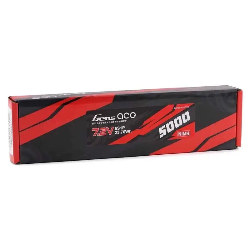 Gens Ace 6S 5000Mah 7.2V Soft Case Nimh Battery (Deans) 1