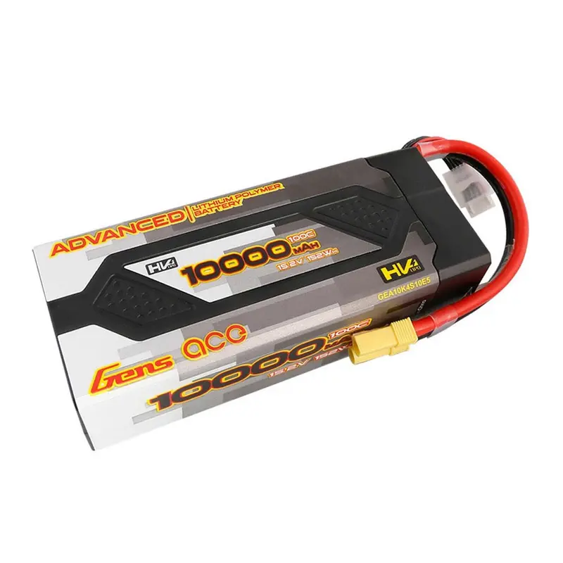 Gens Ace G-Tech 4S Advanced 10000Mah 100C 15.2V Hardcase Lipo Battery (Ec5) 1