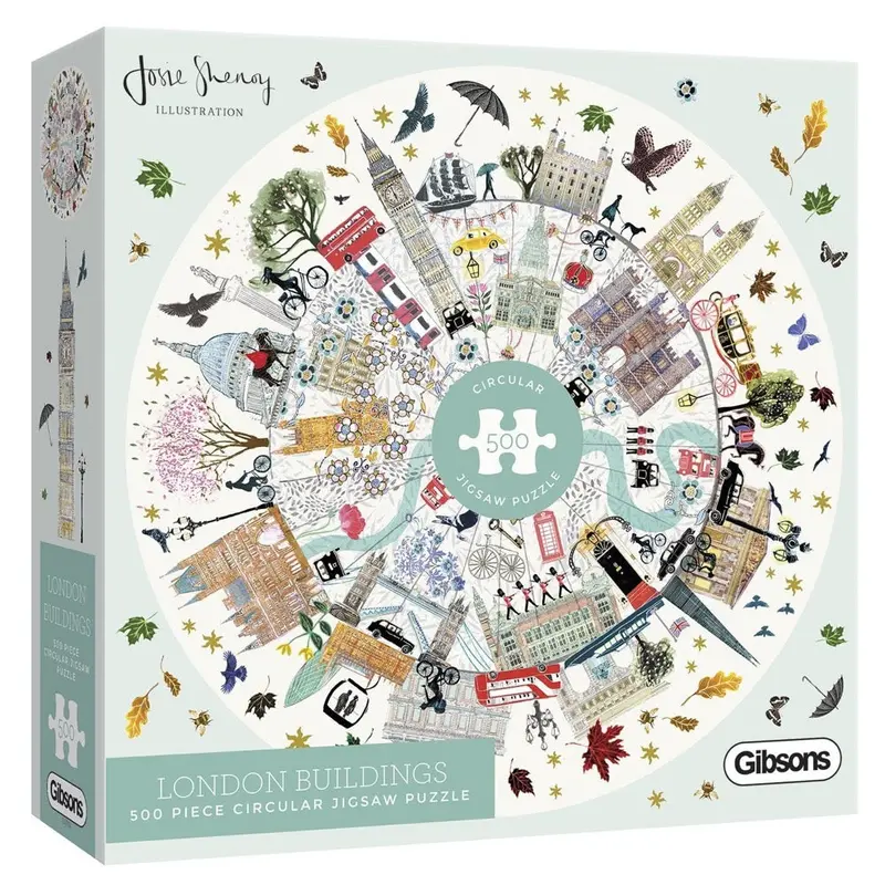 Gibsons 037005 London Buildings 500Pc Jigsaw Puzzle 1