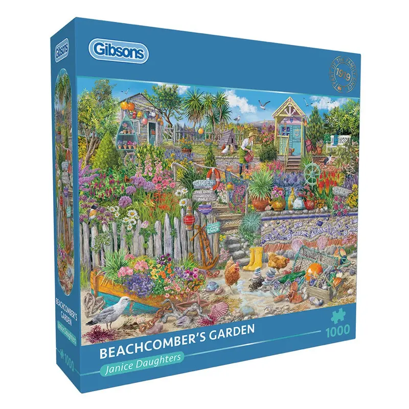 Gibsons 064117 Beechcomber's Garden 1000Pc Jigsaw Puzzle 1