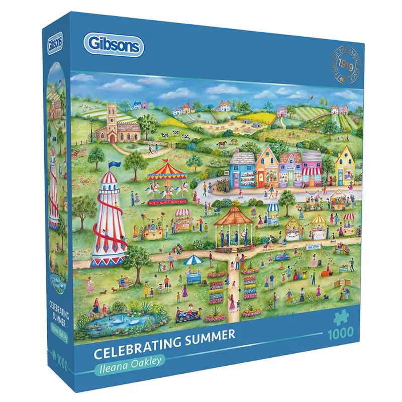 Gibsons 064254 Celebrating Summer 1000Pc Jigsaw Puzzle 1