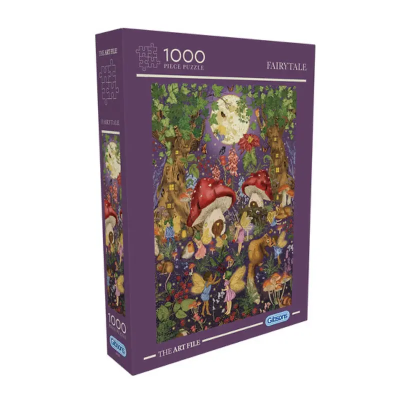 Gibsons 072235 Art File Fairytale 1000Pc Jigsaw Puzzle 1