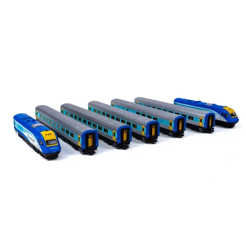 Gopher Models N Scale New South Wales Xpt 7Pc Set Countrylink Blue With Logo Livery 2000/2006 1