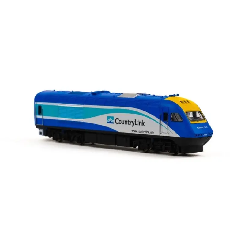 Gopher Models N Scale New South Wales Xpt 7Pc Set Countrylink Blue With Logo Livery 2000/2006 2
