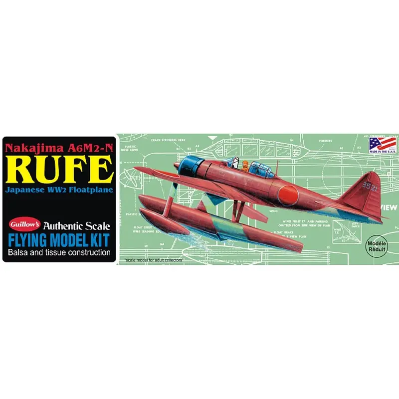 Guillows 507 Rufe Balsa Plane Model Kit 1