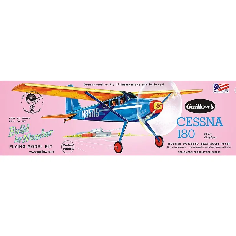 Guillows 601 Cessna Balsa Plane Model Kit 1