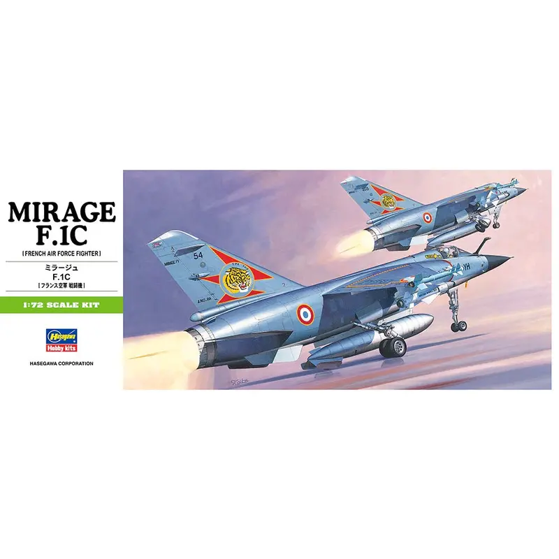 Hasegawa 00234 1/72 Mirage F.1C 1