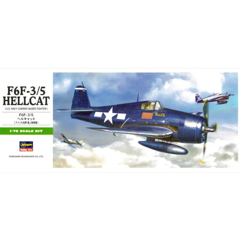 Hasegawa 00241 1/72 F6f-3/5 Hellcat 1