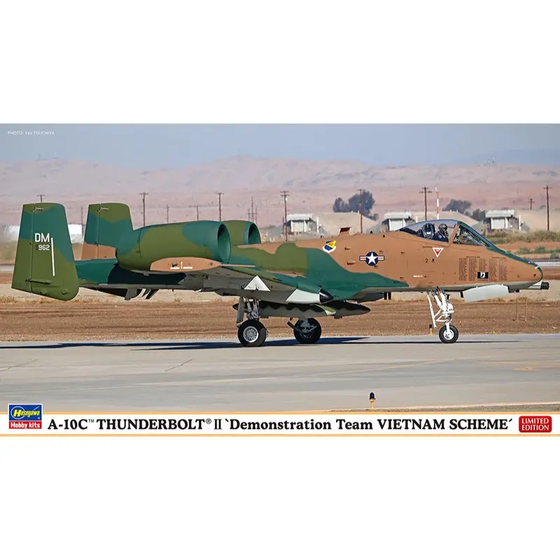 Hasegawa 02478 1/72 A-10C Thunderbolt Ii Demostration Team Vietnam Scheme 1
