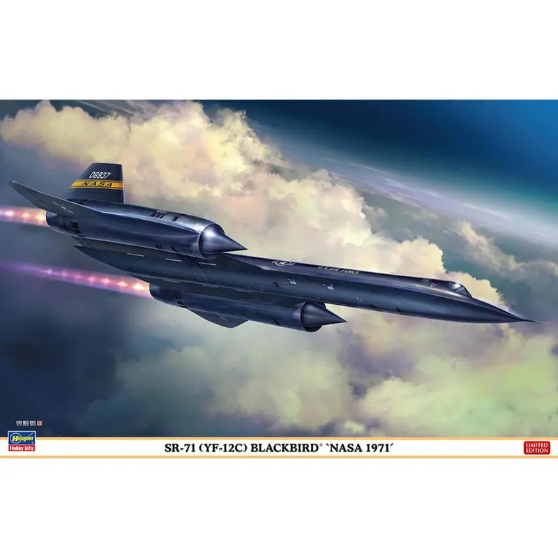 Hasegawa 02486 1/72 Sr-71 (Yf-12C) Blackbird `Nasa 1971´ 1