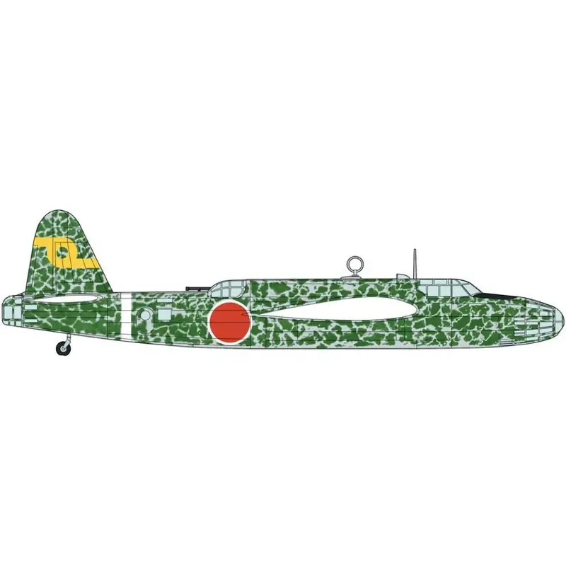 Hasegawa 02521 1/72 Nakajima Ki49-Ii Type 100 Heavy Bomber Donryu Helen 62Nd Flight Regiment 1