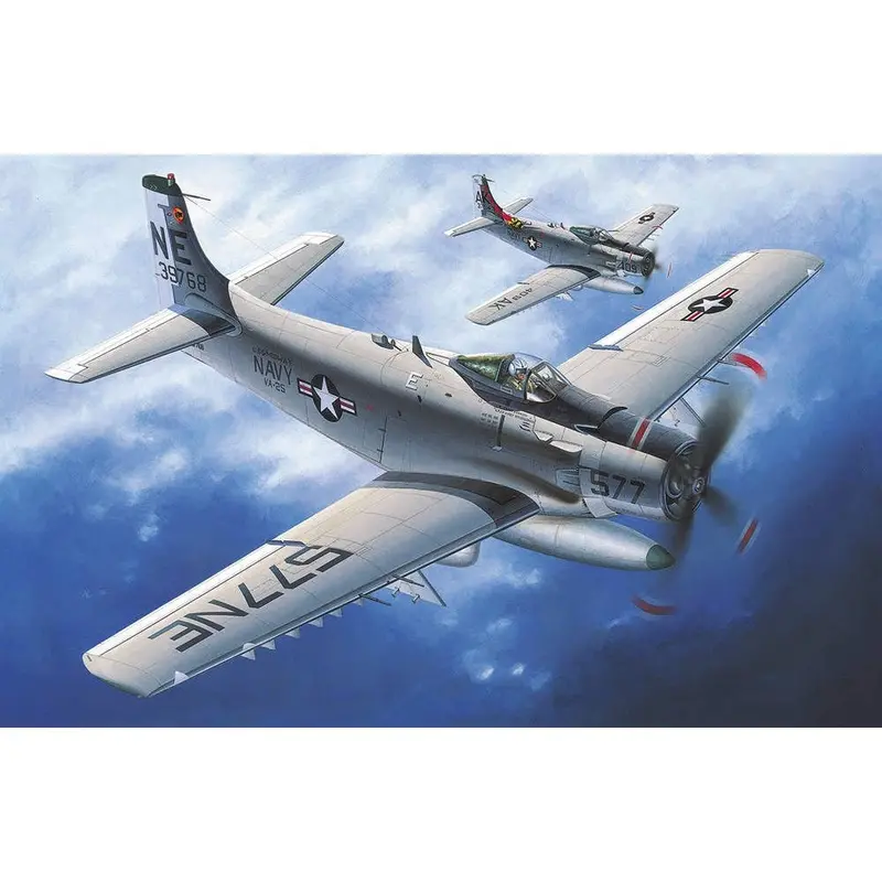 Hasegawa 02527 1/72 A-1H Skyraider Va-25 Mig Killer 1