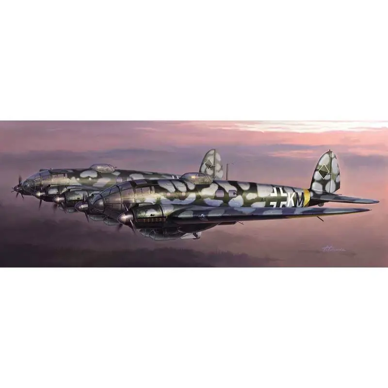 Hasegawa 02534 1/72 Heinkel He111z-2 "Long-Range Bomber" 1