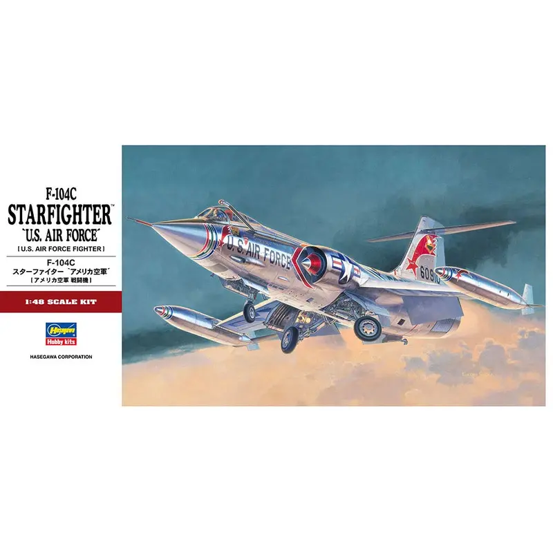 Hasegawa 07219 1/48 F-104C Starfighter U.S. Air Force 1