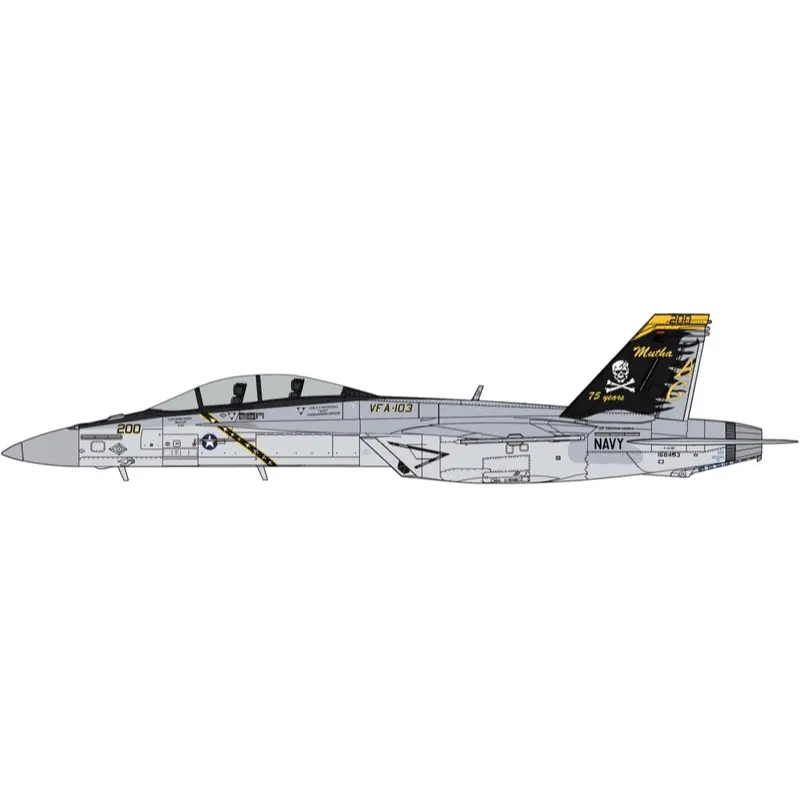 Hasegawa 07552 1/48 F/A-18F Super Hornet "Vfa-103 Jolly Rogers 75Th Anniversary 2