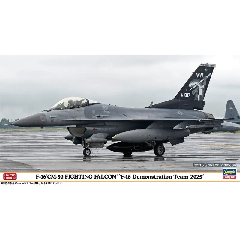 Hasegawa 07558 1/48 F-16Cm-50 Fighting Falcon F-16 Demonstration Team 2025 1