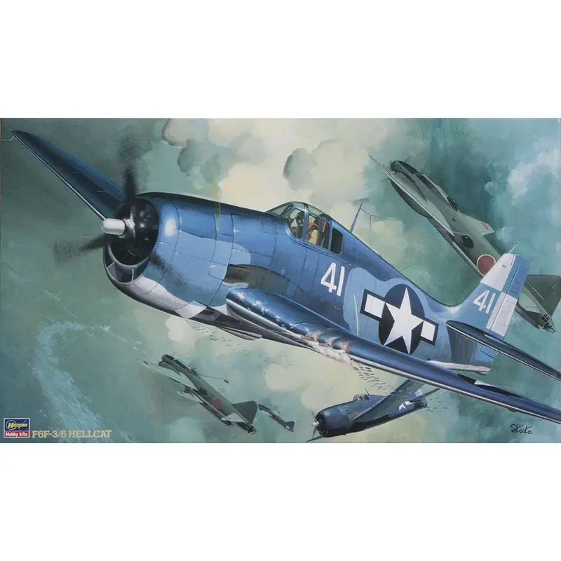 Hasegawa 08057 1/32 F6f-3/5 Hellcat 1