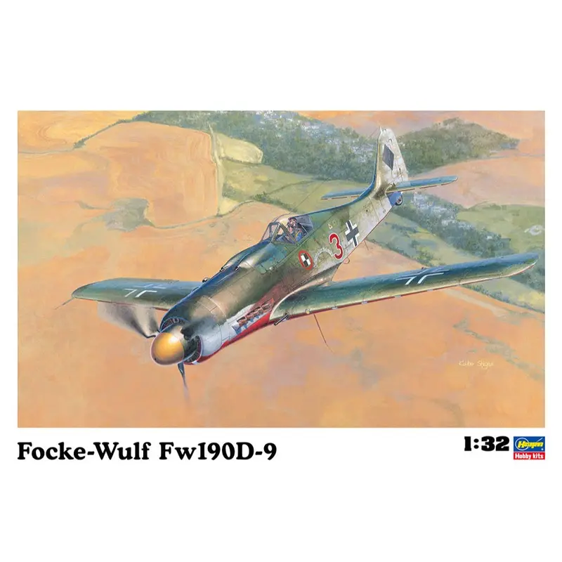 Hasegawa 08069 1/32 Focke Wulf Fw190d-9 1