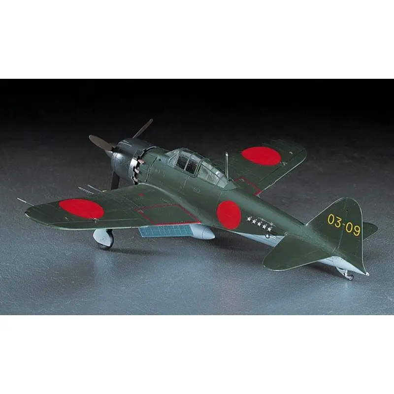 Hasegawa 09072 1/48 Mitsubishi A6m5c Zero Fighter Type 52 Hei 1