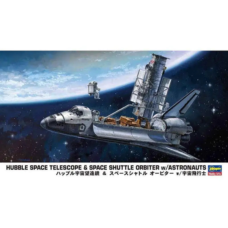 Hasegawa 10821 1/200 Hubble Space Telescope & Space Shuttle Orbiter 1
