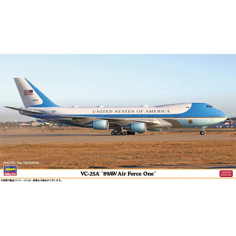 Hasegawa 10866 1/200 Vc-25A "89Aw Air Force One" 1