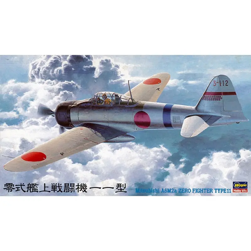 Hasegawa 19142 1/48 Mitsubishi A6m2a Zero Fighter Type 11 1